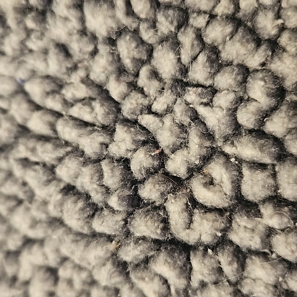 Girl's JUSTICE Sherpa fuzzy faux fur pullover with pockets size 10 - Picture 9 of 10